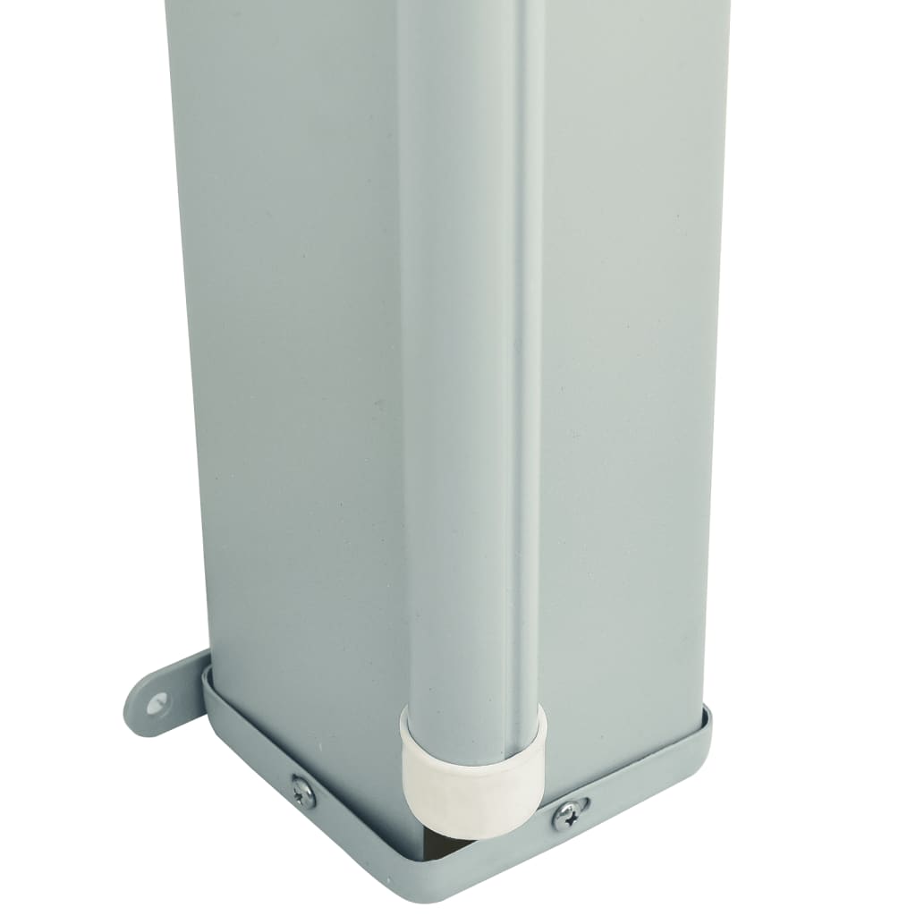 Patio Retractable Side Awning 180x600 cm Red