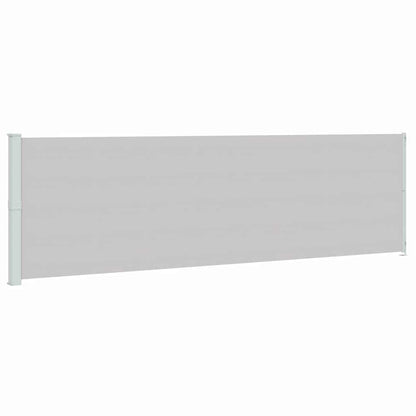 Patio Retractable Side Awning 180x600 cm Grey