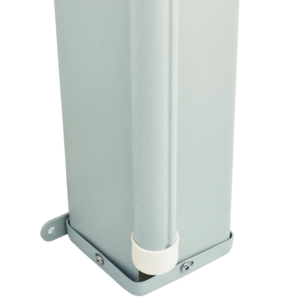 Patio Retractable Side Awning 180x600 cm Grey