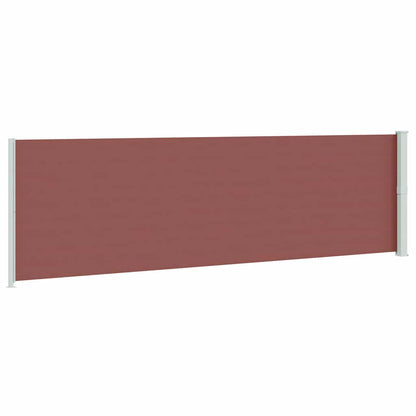 317969 vidaXL Patio Retractable Side Awning 180x600 cm Brown
