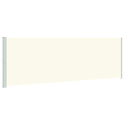 Patio Retractable Side Awning 200x600 cm Cream