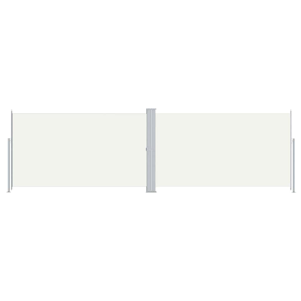 Retractable Side Awning Cream 180x600 cm