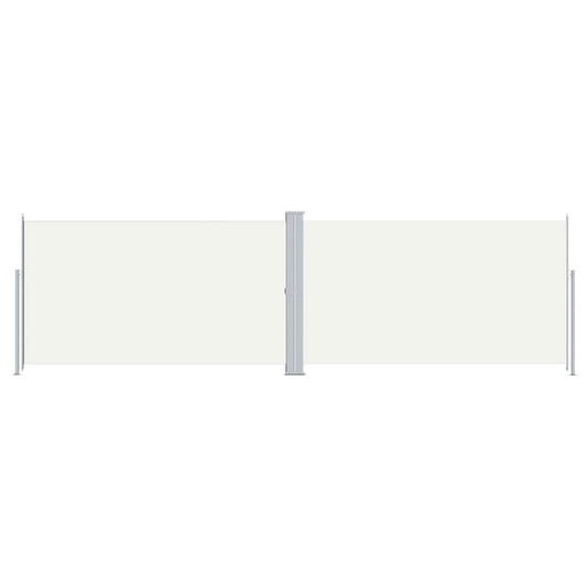 Retractable Side Awning Cream 180x600 cm