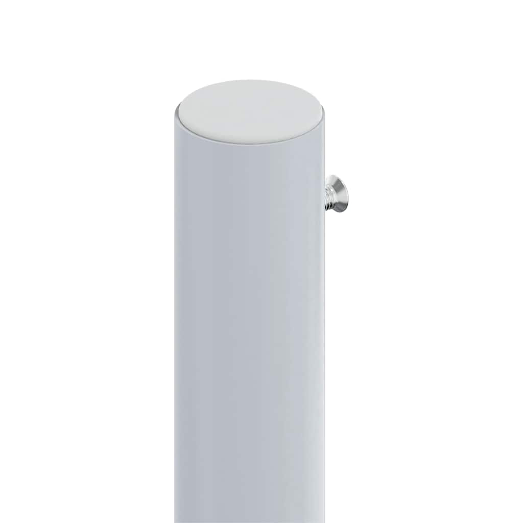 318001 vidaXL Retractable Side Awning Cream 180x600 cm