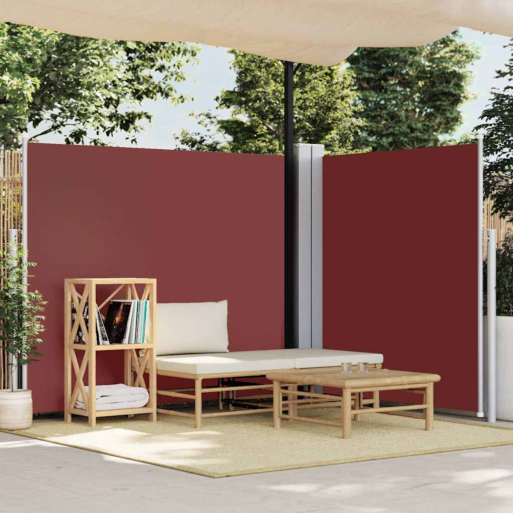 Retractable Side Awning Brown 180x600 cm