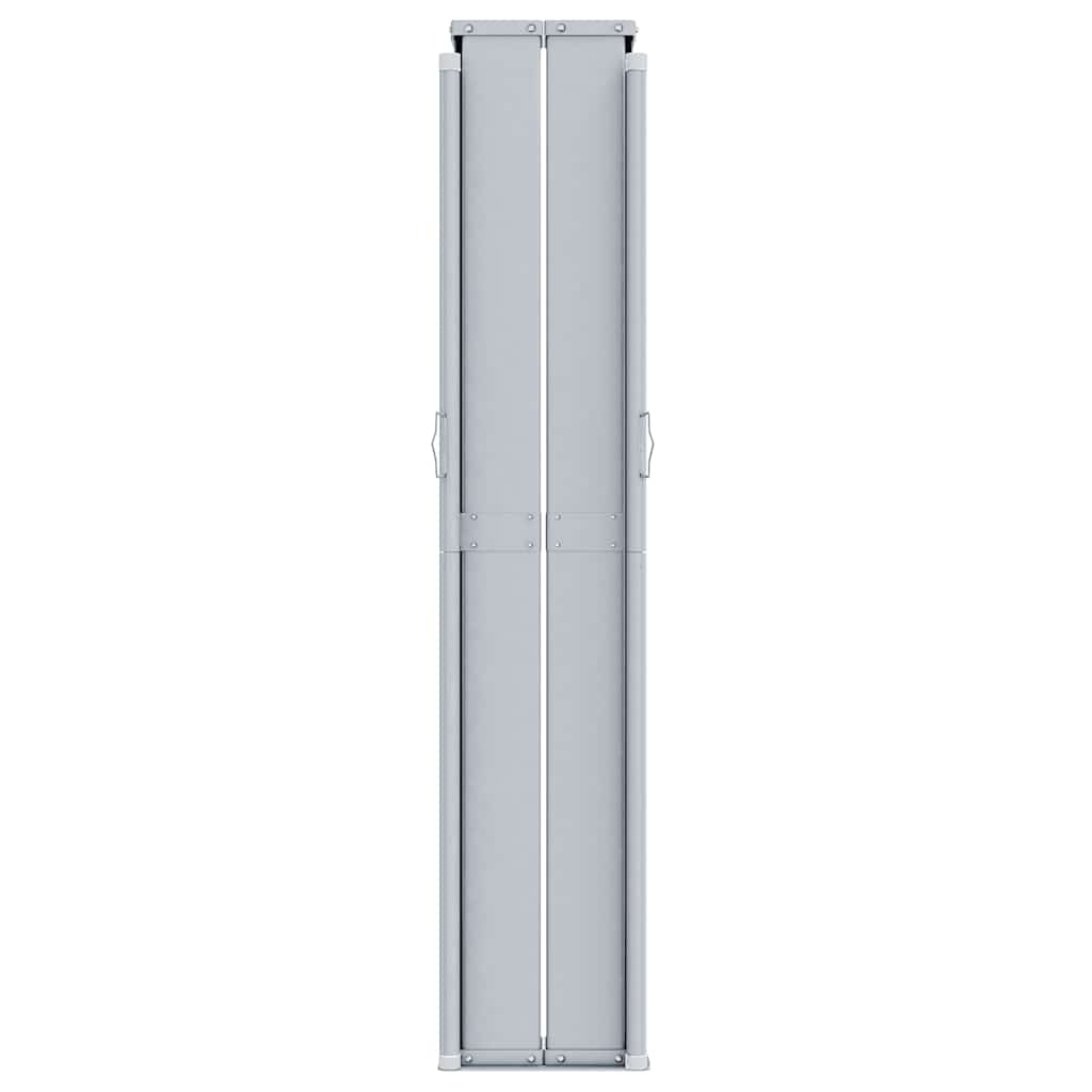 Retractable Side Awning Blue 180x600 cm