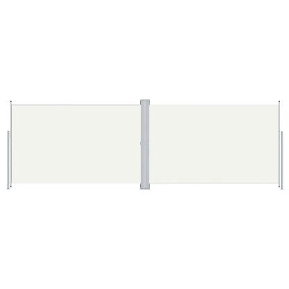 Retractable Side Awning Cream 200x600 cm