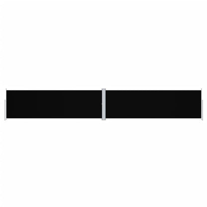 Side Awning | Black | Polyester with PU coating, Steel, Aluminium