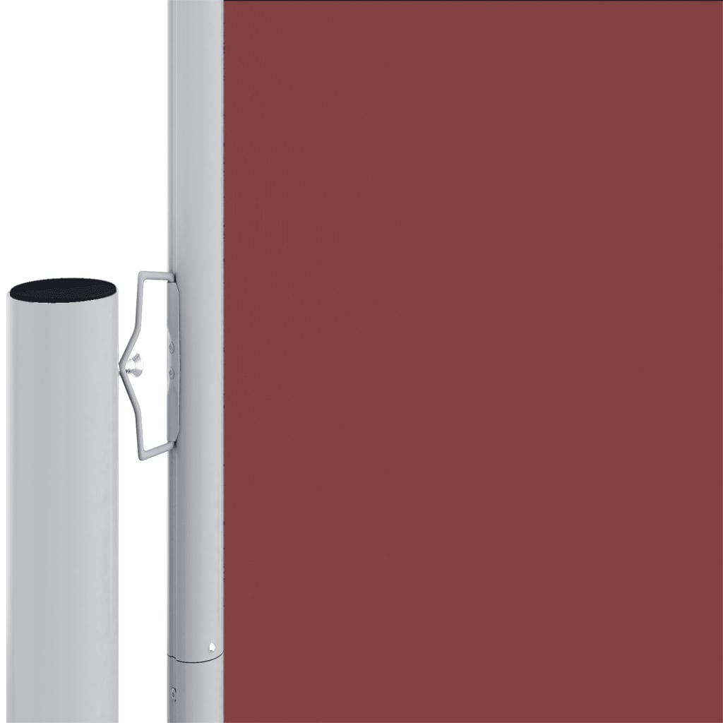 Retractable Side Awning Brown 160x1000 cm