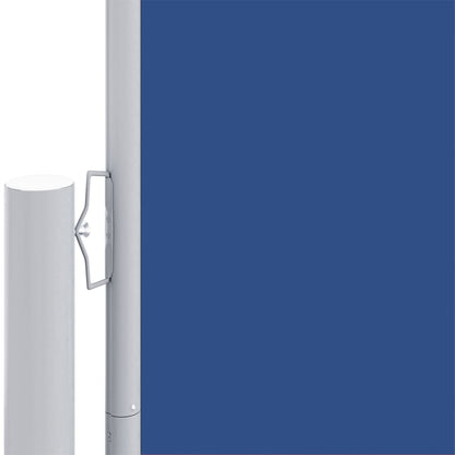 Retractable Side Awning Blue 160x1000 cm