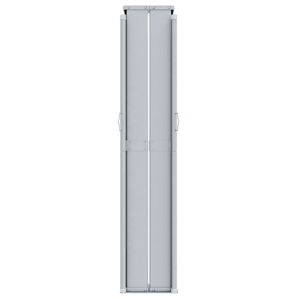 Retractable Side Awning Red 160x1000 cm