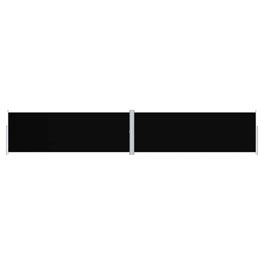 Side Awning | Black | 100% Polyester with PU coating | Large