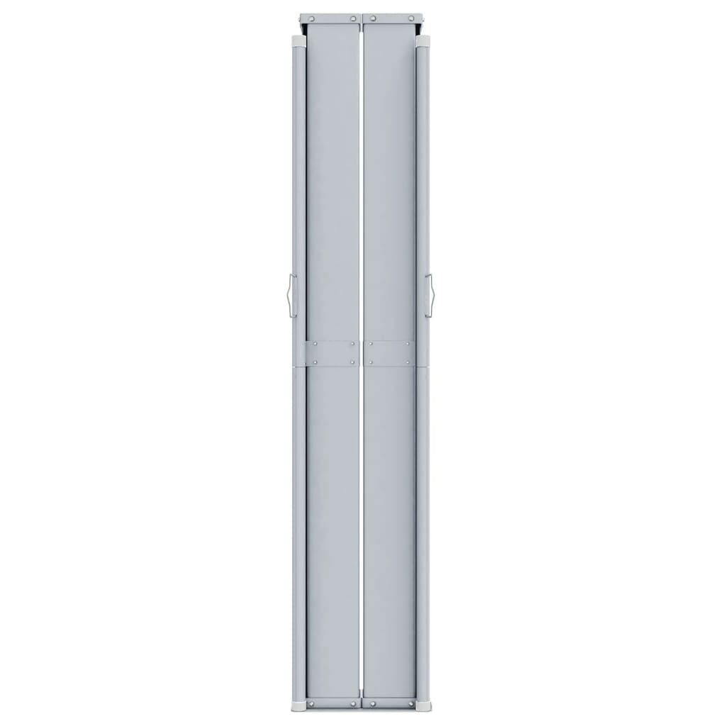Retractable Side Awning Blue 180x1000 cm