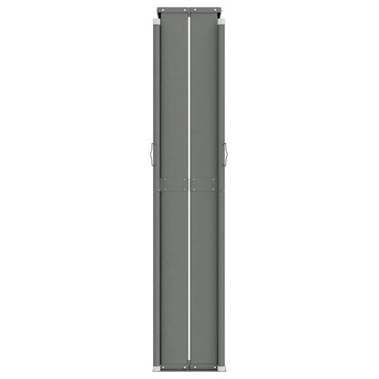 Retractable Side Awning Blue 220x1000 cm