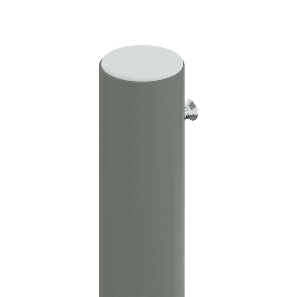318052 vidaXL Retractable Side Awning Blue 220x1000 cm