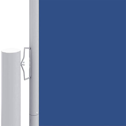 Retractable Side Awning Blue 117x1200 cm