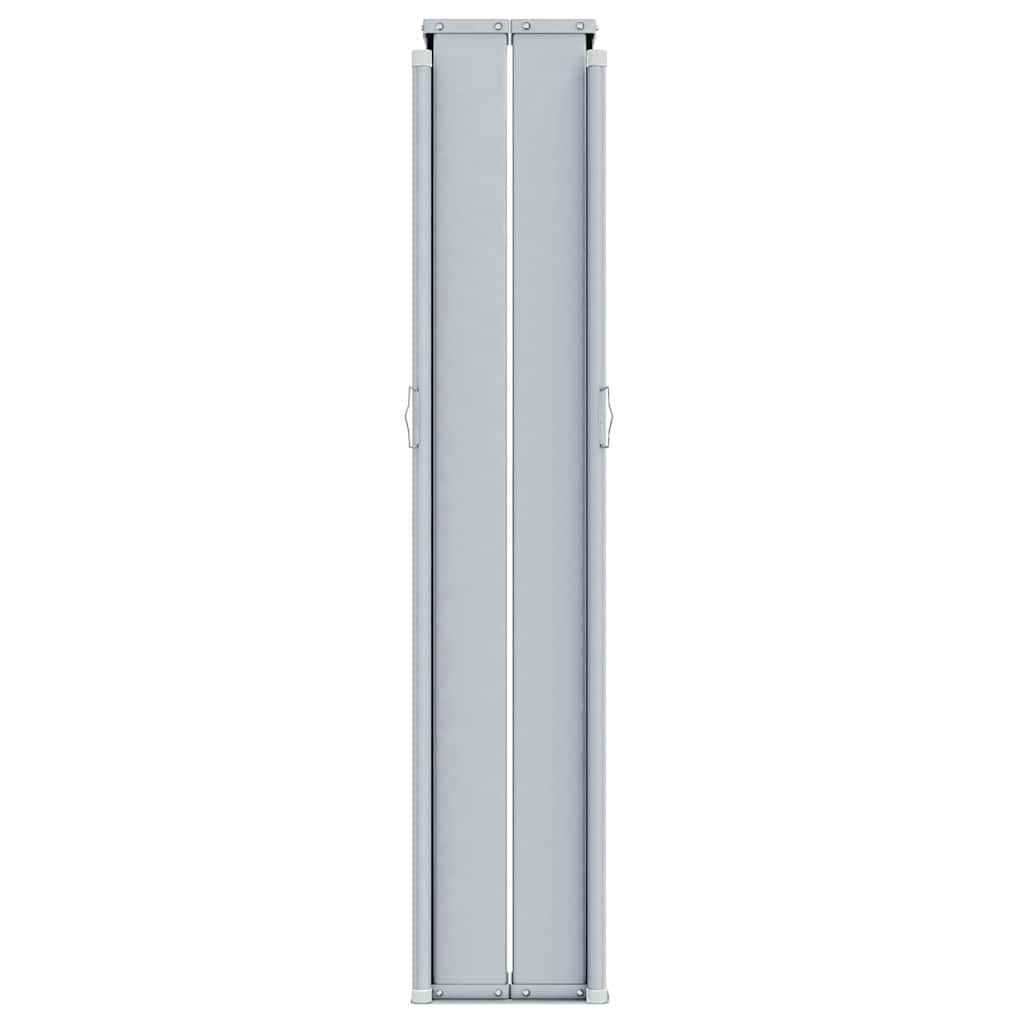 318059 vidaXL Retractable Side Awning Red 117x1200 cm