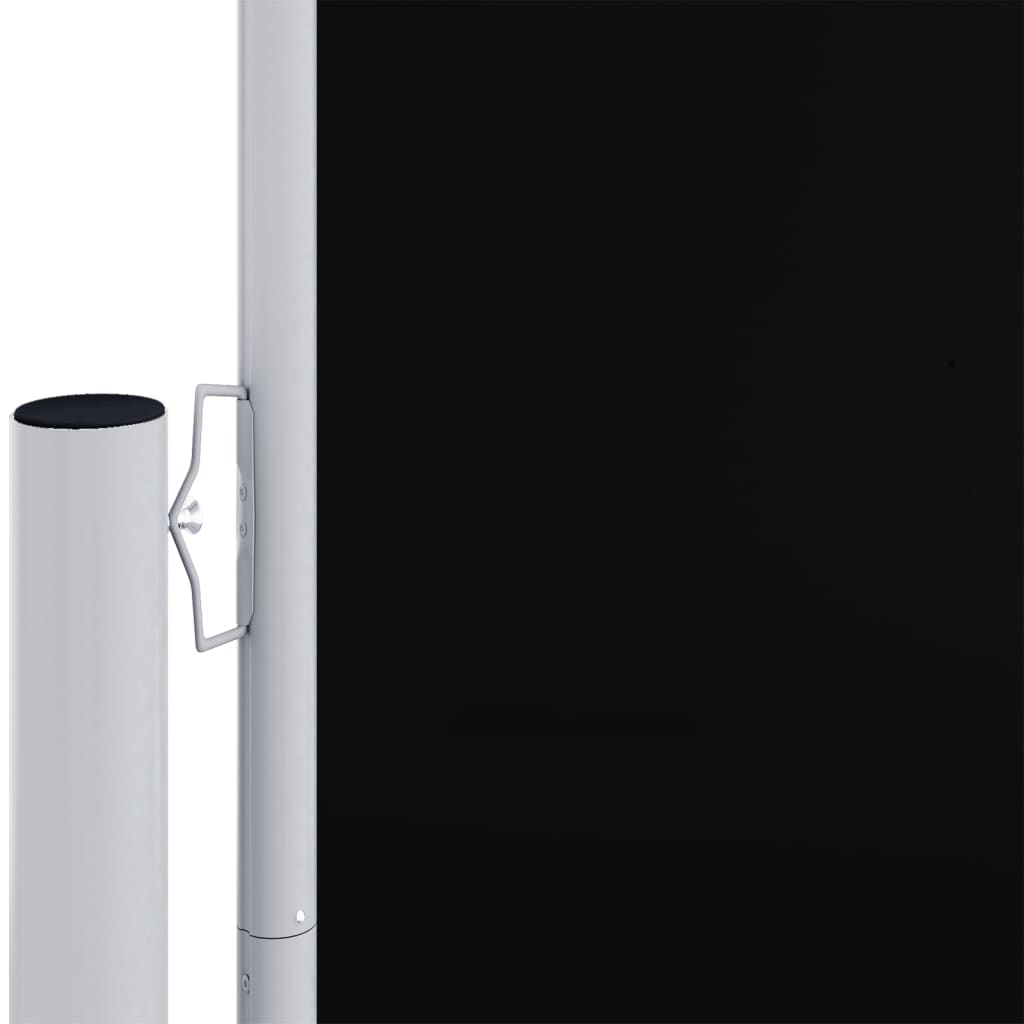 Side Awning | Black | Polyester with PU coating, steel, aluminium