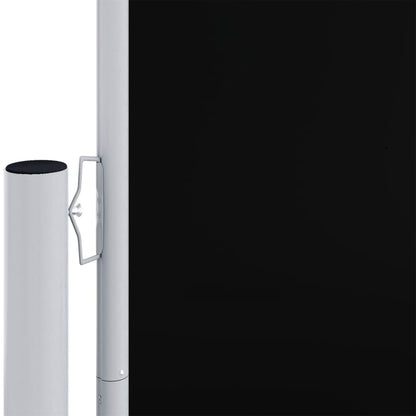 Side Awning | Black | Polyester with PU coating, steel, aluminium