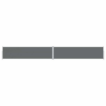 Retractable Side Awning Anthracite 160x1200 cm