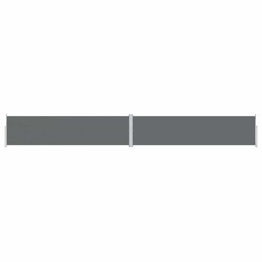 Retractable Side Awning Anthracite 160x1200 cm