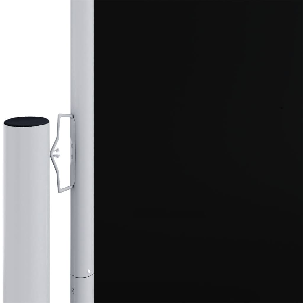 Side Awning | Black | Polyester with PU coating, steel, aluminium