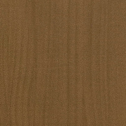 Garden Planter Honey Brown 31x31x31 cm Solid Pinewood