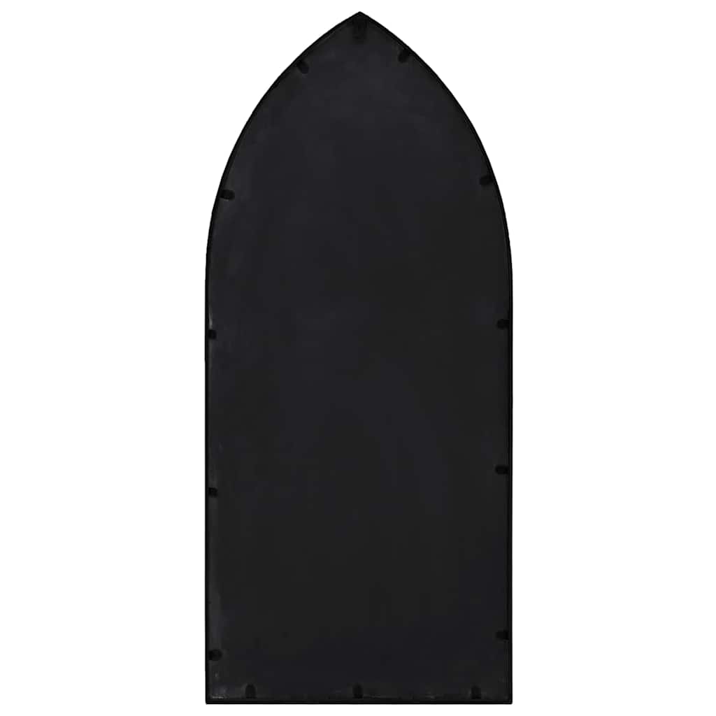 Mirror Black 100x45 cm Iron for Indoor Use