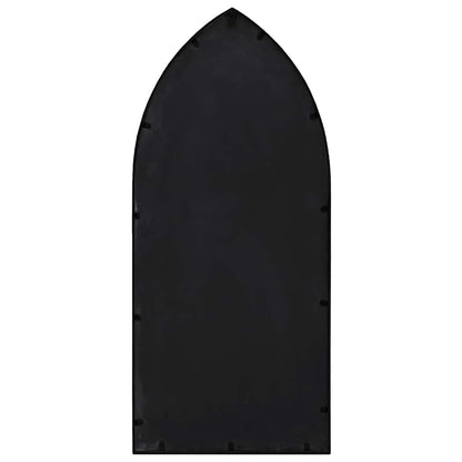 Mirror Black 100x45 cm Iron for Indoor Use