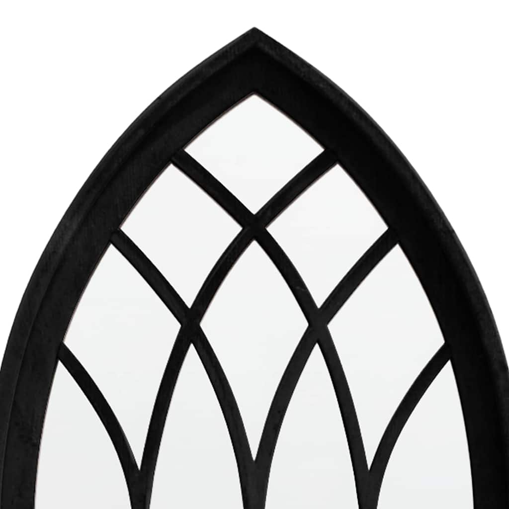 Mirror Black 70x30 cm Iron for Indoor Use