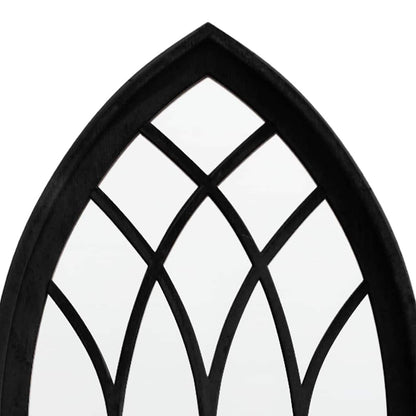 Mirror Black 70x30 cm Iron for Indoor Use