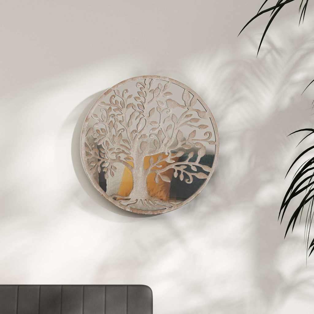 Mirror Sand 40x2,5 cm Iron Round for Indoor Use