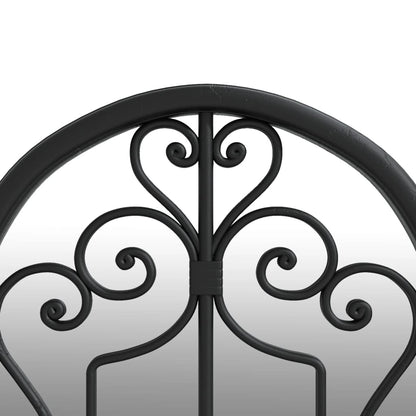 Mirror Black 70x30 cm Iron for Indoor Use