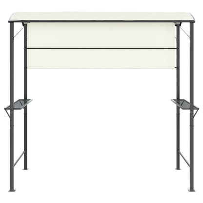 318532 vidaXL Gazebo with Roof 220x110x200 cm Cream