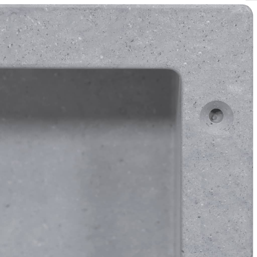 Shower Niche Matt Grey 41x36x10 cm