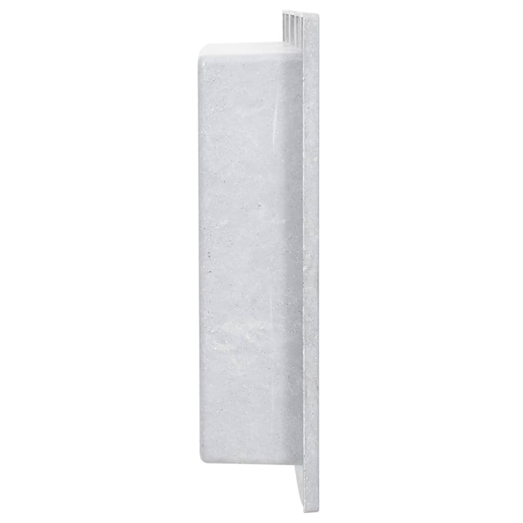 Shower Niche Matt Grey 41x51x10 cm