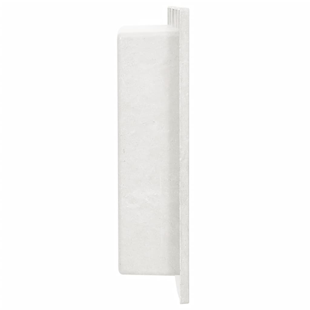 Shower Niche Matt White 41x51x10 cm