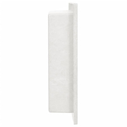 Shower Niche Matt White 41x51x10 cm