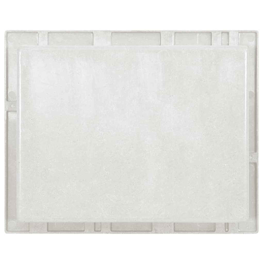 Shower Niche Matt White 41x51x10 cm