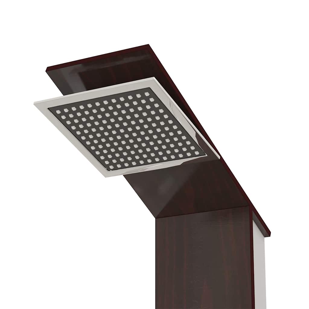 Shower Panel System Glass Brown