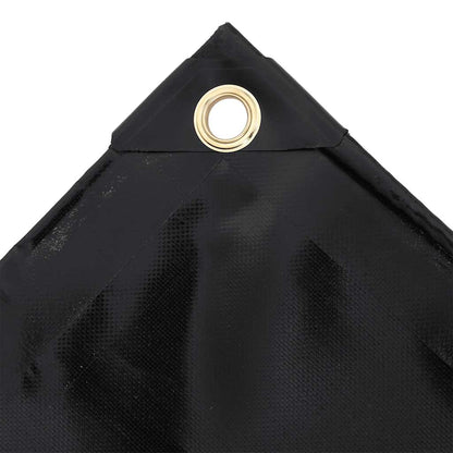 Tarpaulin 650 g/m² 3.5x2.5 m Black