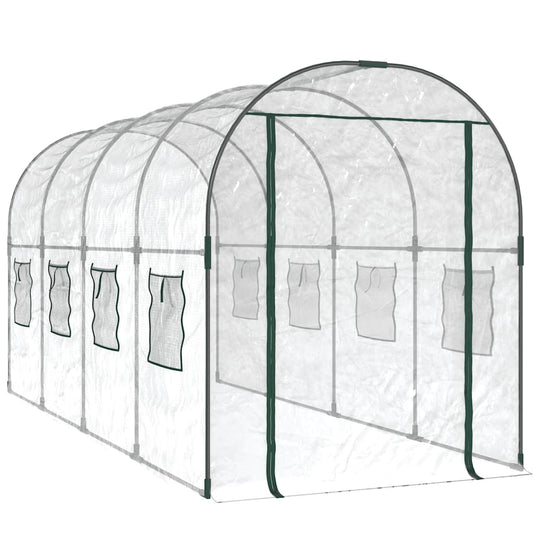 Greenhouse | Transparent | PVC and Powder-coated Steel | Large