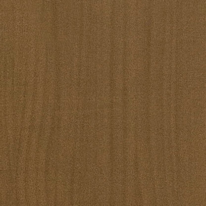 Book Cabine Honey Brown 40x35x71 cm Solid Pinewood