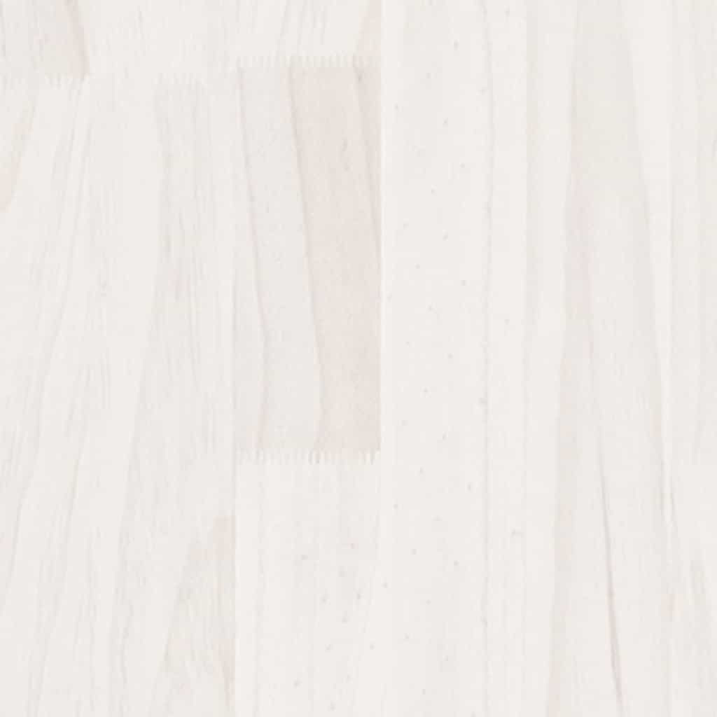 Book Cabinet/Room Divider White 40x35x135 cm Solid Pinewood