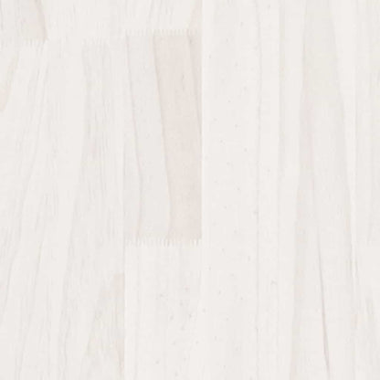 Book Cabinet/Room Divider White 40x35x135 cm Solid Pinewood