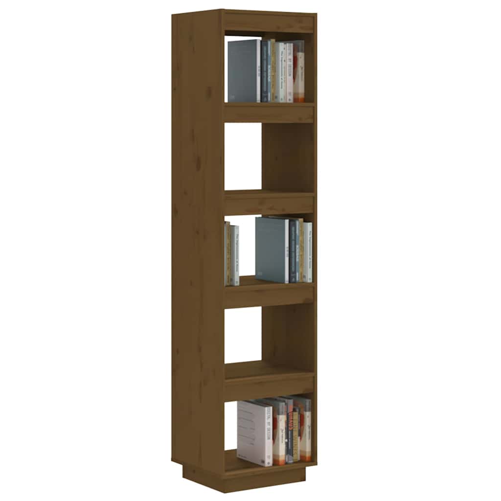 Book Cabinet/Room Divider Honey Brown 40x35x167 cm
