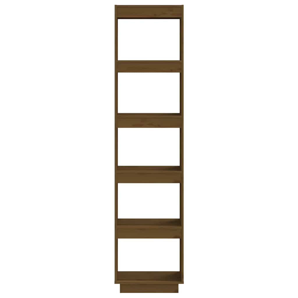 Book Cabinet/Room Divider Honey Brown 40x35x167 cm