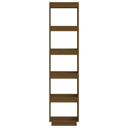Book Cabinet/Room Divider Honey Brown 40x35x167 cm