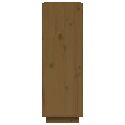 Book Cabinet/Room Divider Honey Brown 60x35x103 cm Solid Wood Pine