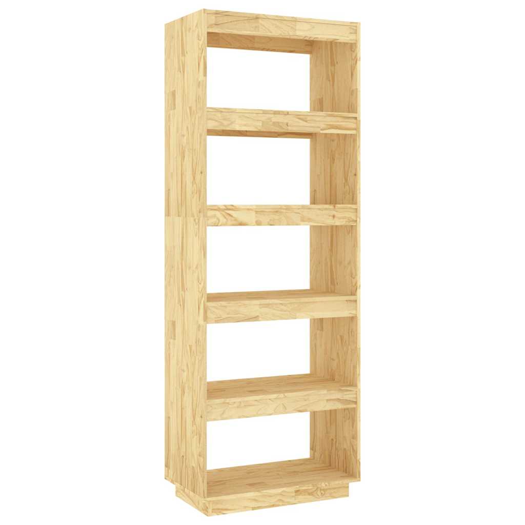 Book Cabinet/Room Divider 60x35x167 cm Solid Wood Pine